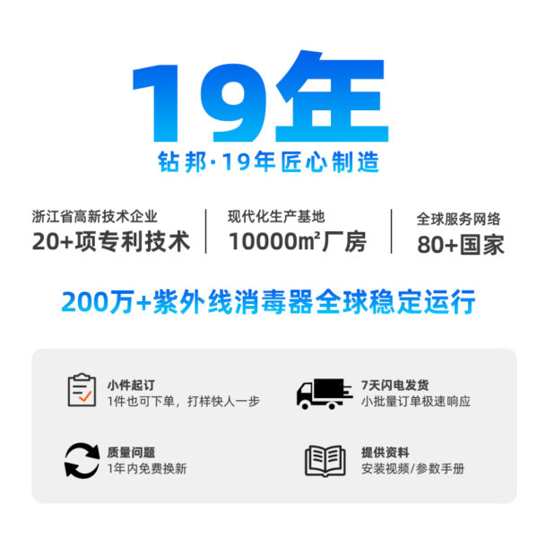 12GPM全屋大流量UVC LED紫外线水消毒器 - 图片 4